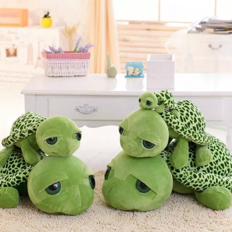 Custom logo Turtle plush toy