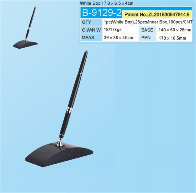 Plastic base advertisement Desk Ballpoint pen
